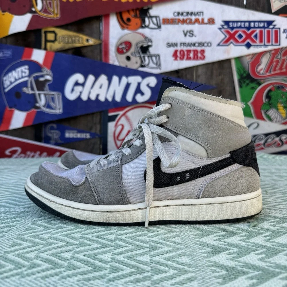 Size 8‎ - Air Jordan 1 SE Craft Mid Inside Out - Cement Grey VVVNDS
